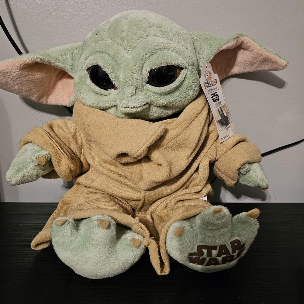 Build-A-Bear Star Wars The Mandalorian Tag - Baby Yoda - Gogru